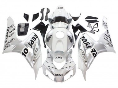 Buy 2006-2007 Honda CBR1000RR Motorcycle Fairings - White Silver Black Repsol Canada