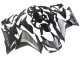 2019-2021 Honda CBR500R Motorcycle Fairings - Silver Matte Black Canada