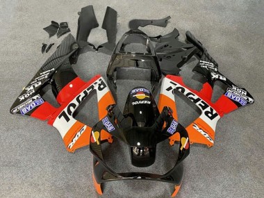 Buy 2000-2001 Honda CBR900RR 929 Motorcycle Fairings - Orange White Red Glossy Black Repsol Canada