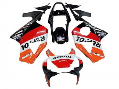 Buy 2002-2003 Honda CBR900RR 954 Motorcycle Fairings - White Orange Red Glossy Black Repsol Canada