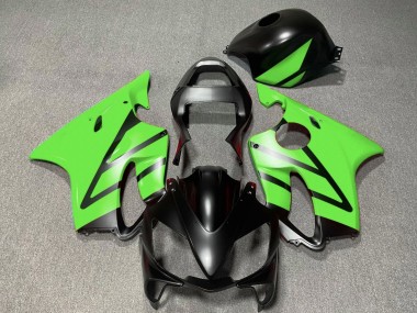 Buy 2001-2003 Honda CBR600 F4i Motorcycle Fairings - Green Matte Black Canada