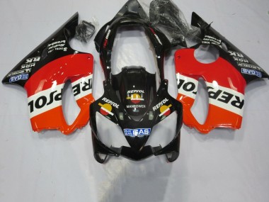 Buy 2004-2007 Honda CBR600 F4i Motorcycle Fairings - Orange White Red Glossy Black Repsol Canada