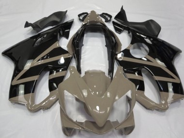 Buy 2004-2007 Honda CBR600 F4i Motorcycle Fairings - Taupe Brown Glossy Black Canada