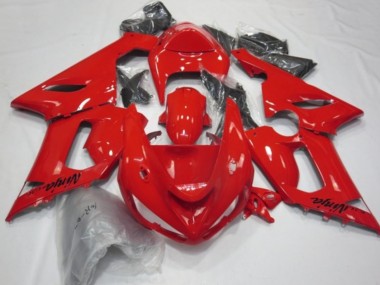 Buy 2005-2006 Kawasaki ZX6R Motorcycle Fairings - Red Canada