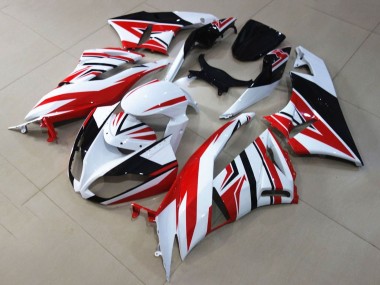 Buy 2009-2012 Kawasaki ZX6R Motorcycle Fairings - White Red Black Canada