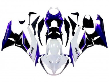Buy 2009-2012 Kawasaki ZX6R Motorcycle Fairings - Blue White Black Canada