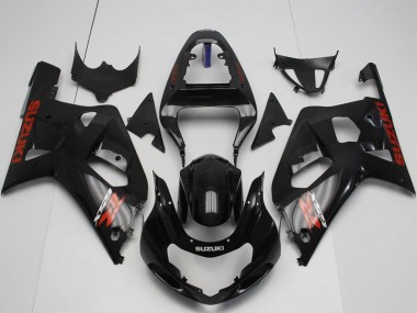 Buy 2001-2003 Suzuki GSXR 600 / GSXR 750 Motorcycle Fairings - Glossy Black Red Canada