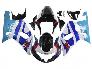 Buy 2001-2003 Suzuki GSXR 600 / GSXR 750 Motorcycle Fairings - White Triple Blue Glossy Black Red Canada