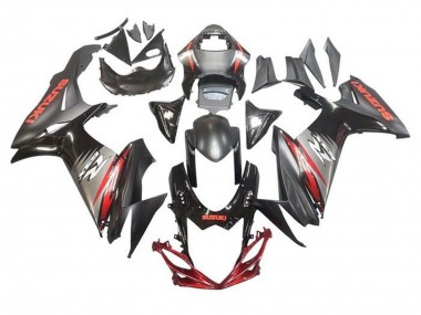 Buy 2011-2024 Suzuki GSXR 600 / GSXR 750 Motorcycle Fairings - Black Grey Red Canada