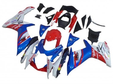 Buy 2011-2024 Suzuki GSXR 600 / GSXR 750 Motorcycle Fairings - Blue White Red Motul Canada