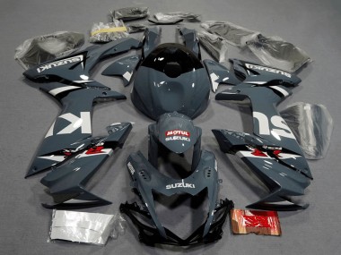 Buy 2011-2024 Suzuki GSXR 600 / GSXR 750 Motorcycle Fairings - Dark Nardo Grey White Black Red Motul Canada