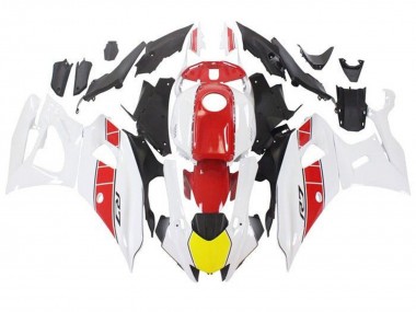 Buy 2021-2024 Yamaha YZF R7 Motorcycle Fairings - White Yellow Red Stripe Canada