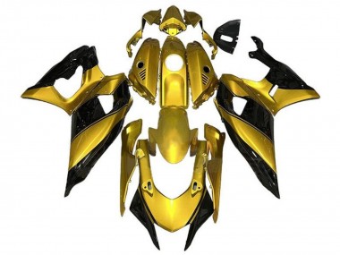 Buy 2021-2024 Yamaha YZF R7 Motorcycle Fairings - Gold Black Canada