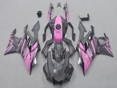 Buy 2019-2021 Yamaha YZF R3/R25 Motorcycle Fairings - Pink Black Monster Canada