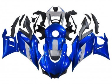 Buy 2019-2021 Yamaha YZF R3/R25 Motorcycle Fairings - Blue Grey Black Canada