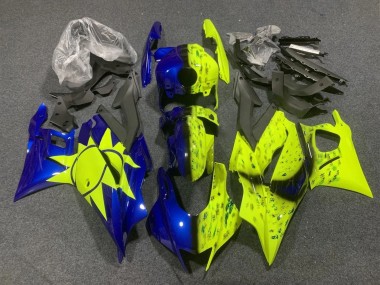 Buy 2019-2021 Yamaha YZF R3/R25 Motorcycle Fairings - Yellow Blue Canada