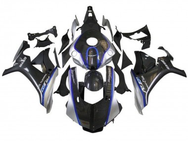Buy 2015-2019 Yamaha YZF 1000 R1 Motorcycle Fairings - Faux Carbon Fiber Silver Blue R1M Canada