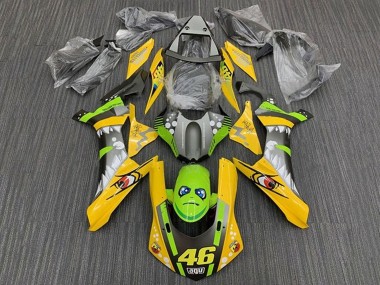 Buy 2015-2019 Yamaha YZF 1000 R1 Motorcycle Fairings - Yellow Green Shark 46 Canada
