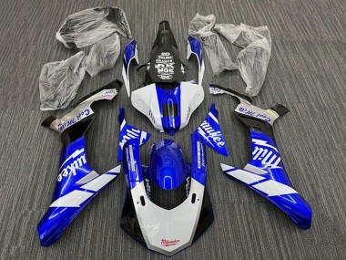 Buy 2015-2019 Yamaha YZF 1000 R1 Motorcycle Fairings - White Blue Black Milwaukee Canada