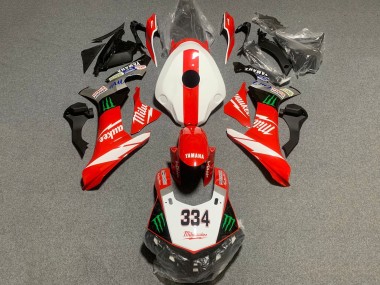 Buy 2015-2019 Yamaha YZF 1000 R1 Motorcycle Fairings - White Red Black Green Monster Milwaukee 334 Canada