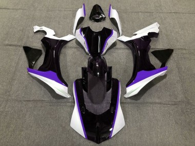 Buy 2015-2019 Yamaha YZF 1000 R1 Motorcycle Fairings - White Glossy Black Purple Canada