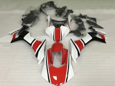 Buy 2015-2019 Yamaha YZF 1000 R1 Motorcycle Fairing - White Red Black Canada