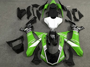 Buy 2015-2019 Yamaha YZF 1000 R1 Motorcycle Fairings - White Green Glossy Black Canada