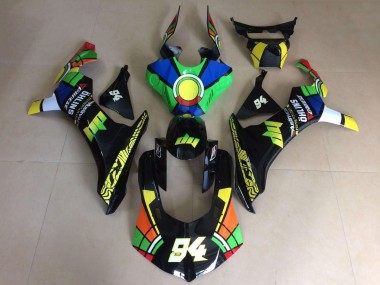 Buy 2015-2019 Yamaha YZF 1000 R1 Motorcycle Fairings - Green Blue Yellow Black Red Color Wheel 94 Canada