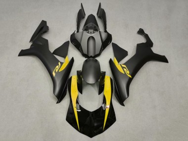 Buy 2020-2025 Yamaha YZF 1000 R1 Motorcycle Fairings - Glossy Black Matte Black Yellow Canada
