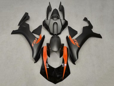 Buy 2020-2025 Yamaha YZF 1000 R1 Motorcycle Fairings - Glossy Black Matte Black Orange Canada