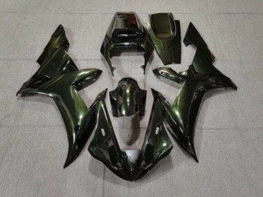 Buy 2002-2003 Yamaha YZF 1000 R1 Motorcycle Fairings - Dark Green Chameleon Canada