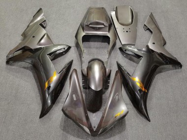 Buy 2002-2003 Yamaha YZF 1000 R1 Motorcycle Fairings - Grey with Gold Decals Canada