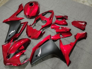 Buy 2004-2006 Yamaha YZF 1000 R1 Motorcycle Fairings - Red Matte Black Canada