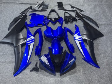 Buy 2008-2016 Yamaha YZF R6 Motorcycle Fairings - Blue White Matte Black Canada