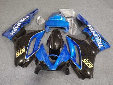 Buy 2006-2008 Triumph Daytona 675 Triple Motorcycle Fairings - Blue Glossy Black Racing Canada