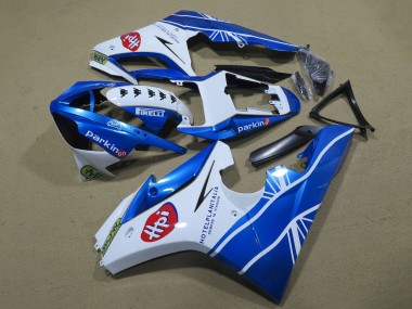 Buy 2006-2008 Triumph Daytona 675 Triple Motorcycle Fairings - White Blue Canada