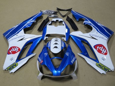 Buy 2006-2008 Triumph Daytona 675 Triple Motorcycle Fairings - White Blue Canada