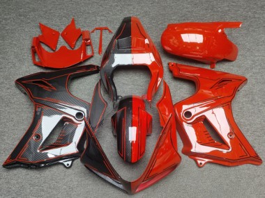 Buy 2003-2013 Suzuki SV650 Motorcycle Fairings - Glossy Red Carbon Fiber Canada