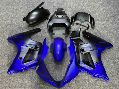 Buy 2003-2013 Suzuki SV650 Motorcycle Fairings - Blue Matte Black Splash Canada