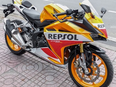 Buy 2017-2022 Honda CBR250RR Motorcycle Fairings - Yellow White Red Repsol Canada
