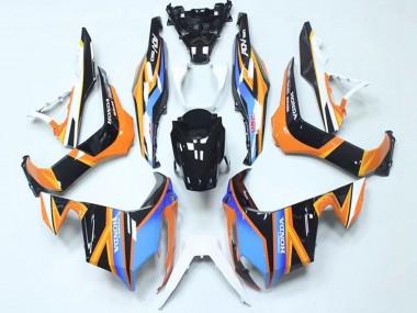 Buy 2018-2021 Honda ADV150 Motorcycle Fairings - Blue Orange Glossy Black Canada