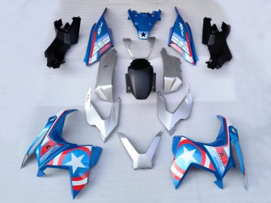 Buy 2022-2024 Honda ADV160 Motorcycle Fairings - Silver Blue Red White Star Canada