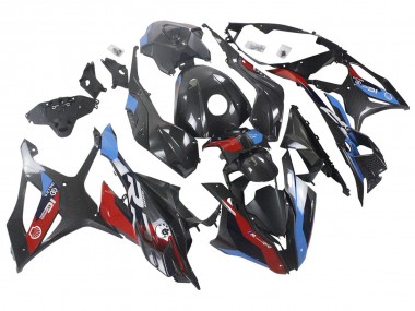 Buy 2023-2024 BMW S1000RR Motorcycle Fairings - Blue Red Carbon Fiber Canada