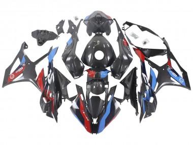 Buy 2023-2024 BMW S1000RR Motorcycle Fairings - Blue Red Carbon Fiber Canada