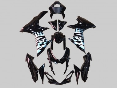 Buy 2011-2024 Suzuki GSXR 600/750 Motorcycle Fairings - Glossy Black White Canada