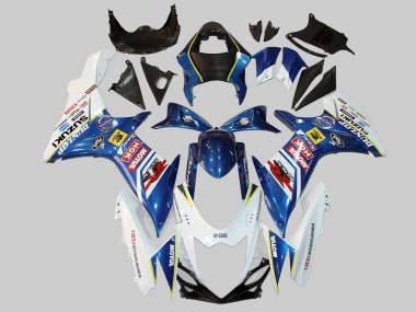 Buy 2011-2024 Suzuki GSXR 600/750 Motorcycle Fairings - White Blue Red Yellow Motul Dunlop Canada