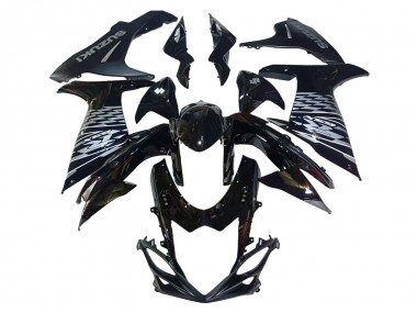 Buy 2011-2024 Suzuki GSXR 600/750 Motorcycle Fairings - Glossy Black Silver Canada