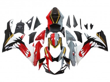 Buy 2011-2024 Suzuki GSXR 600/750 Motorcycle Fairings - Red Gold Grey Black White Shark Canada