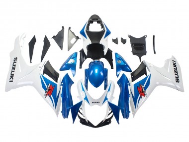 Buy 2011-2024 Suzuki GSXR 600/750 Motorcycle Fairings - Blue White Canada