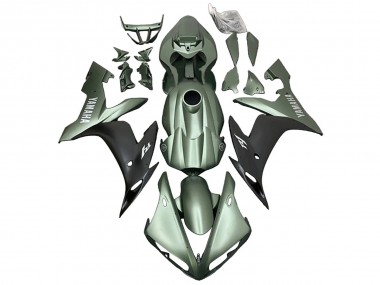 Buy 2004-2006 Yamaha YZF R1 Motorcycle Fairings - Matte Green Matte Black Canada